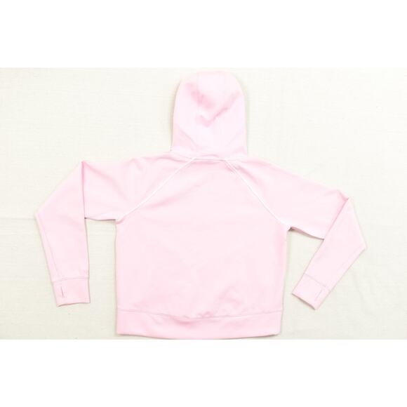 DSG Women's Pink Crush Sport Fleece 1/4 Zip Hoodie Regular Size M - Picture 2 of 8